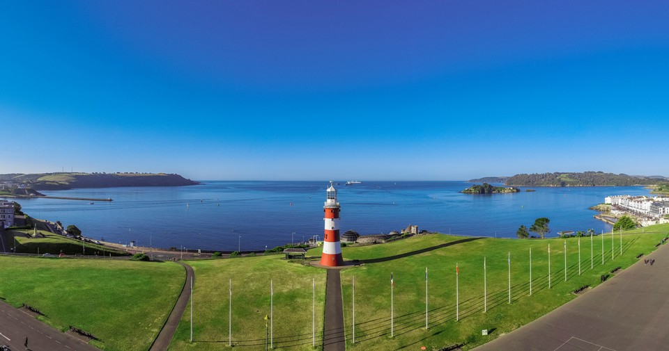 Smeaton's Tower on Plymouth Hoe